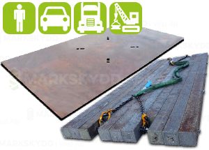 Heavy Duty, Steel plates,Reinforced bog mats